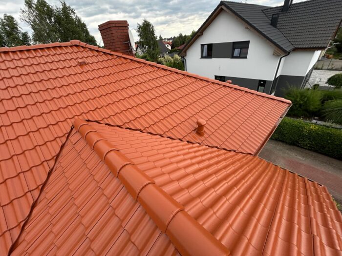 Malowanie, mycie dachówki cementowej, ceramicznej