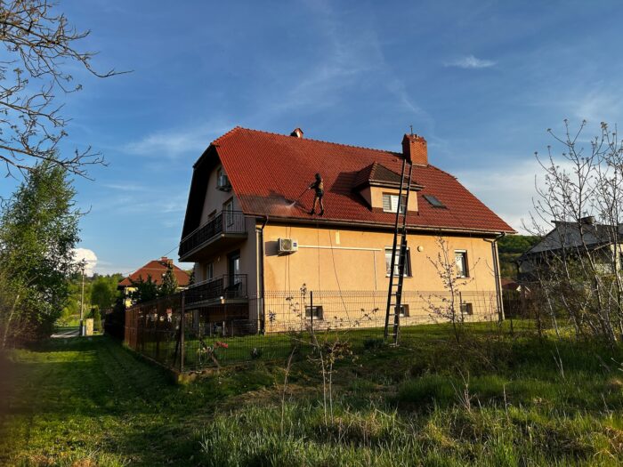 Malowanie, mycie dachówki cementowej, ceramicznej