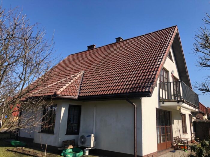 Malowanie, mycie dachówki cementowej, ceramicznej