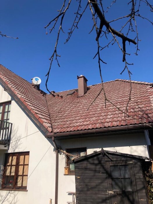 Malowanie, mycie dachówki cementowej, ceramicznej
