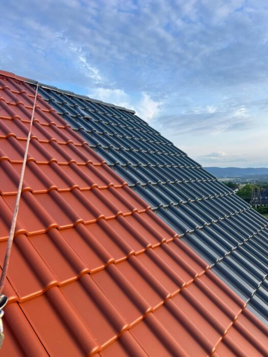Malowanie, mycie dachówki cementowej, ceramicznej