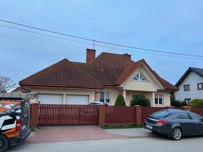 Malowanie, mycie dachówki cementowej, ceramicznej