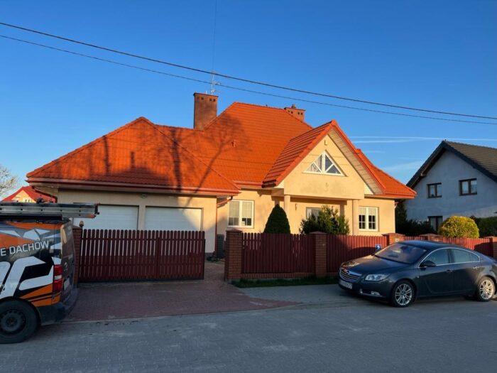 Malowanie, mycie dachówki cementowej, ceramicznej