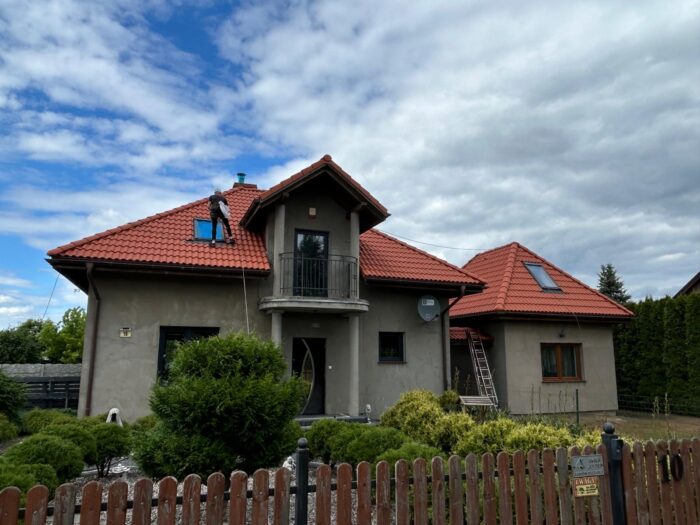 Malowanie, mycie dachówki cementowej, ceramicznej